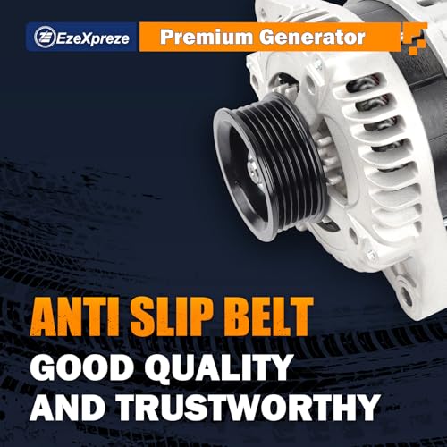 Image of EzeXpreze New Alternator fit for Honda for Accord 2004 2005 2006 2007 130Amp 12V Compatible V6 3.0L, Replace# 104210-3500, 104210-4480, 104210-4481, 31100-RCB-Y01, 31100-RCB-Y02, 31100-RCB-505RM
