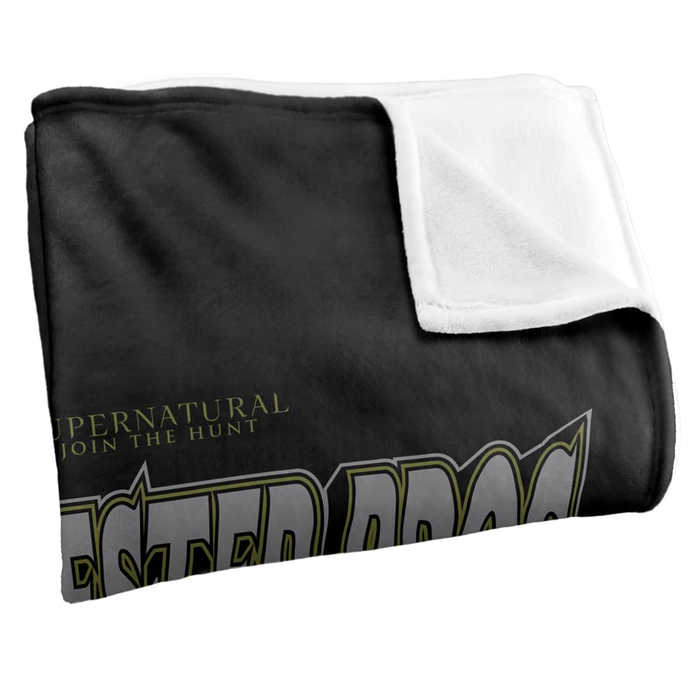 SUPERNATURAL Silky Touch Super Soft Throw Blanket 152 x 127 cm