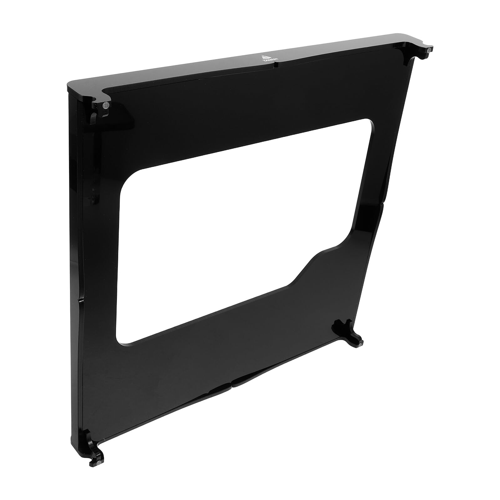 Base Isolante Antivibrazione per Giradischi in Acrilico Nero Supporto per Dischi in Vinile per Spazio Musica e Casa