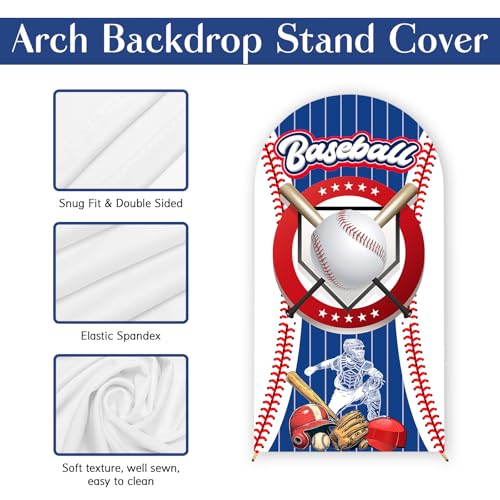 Funda Arco De Fondo Deportivo Spandex Béisbol 7.2FT miniatura 2