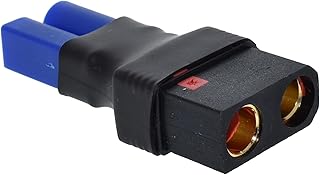 Male EC5 to QS8 / QS8-S Female (No Wire) - Made with Genuine EC5 & QSRC QS8 Connectors