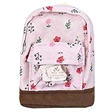 OHQ Bolsa Para La Escuela Lienzo Mini Mochila Floral Mujeres NiñAs NiñOs Barato Bolsa De Monedas PK