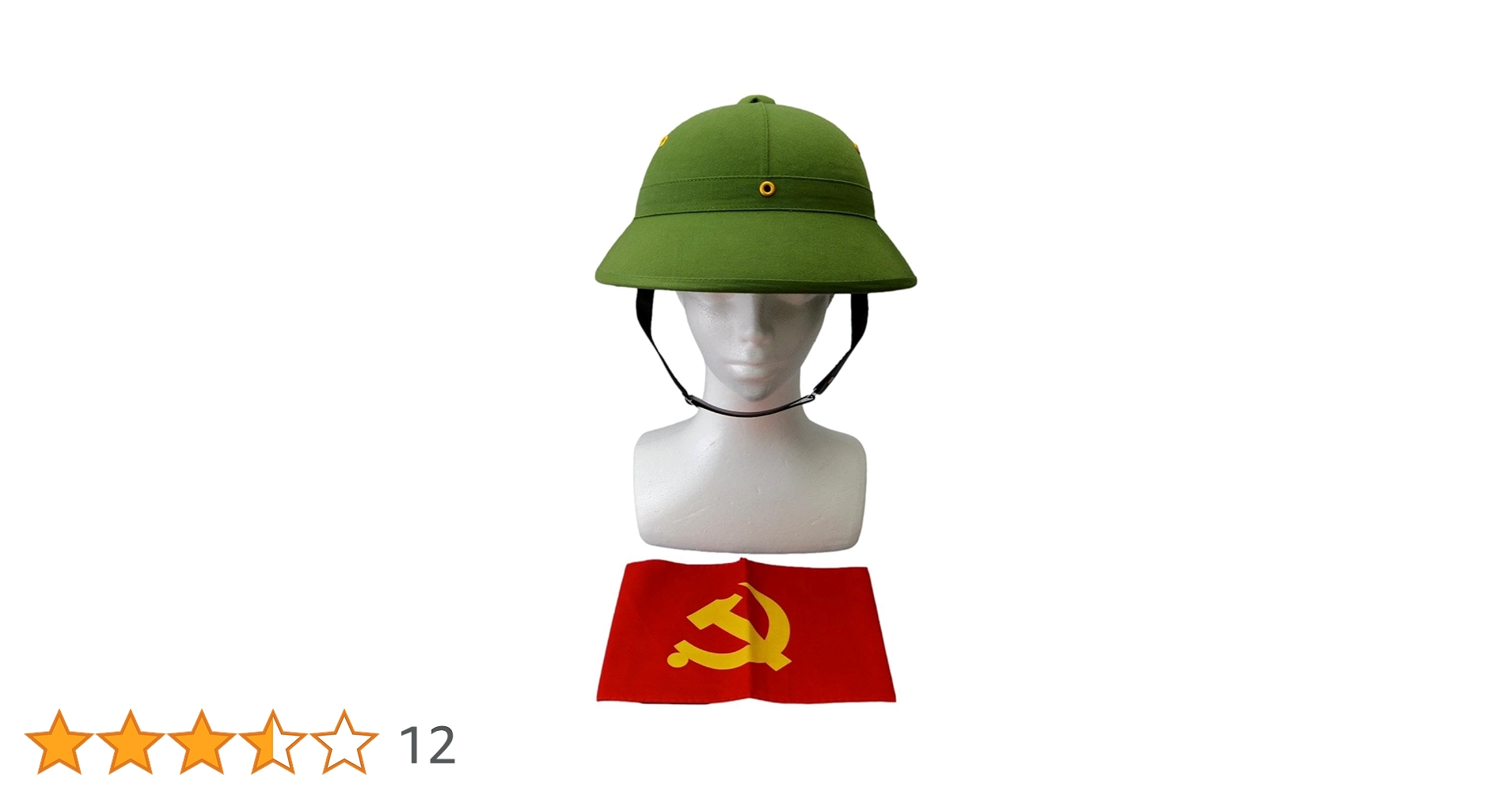 ベトナム人民軍 海軍水兵服（サイズ5）＋ムゥコーイ（サンヘルメット） ベトナム人民軍 海軍水兵服（サイズ5）＋ムゥコーイ（サン