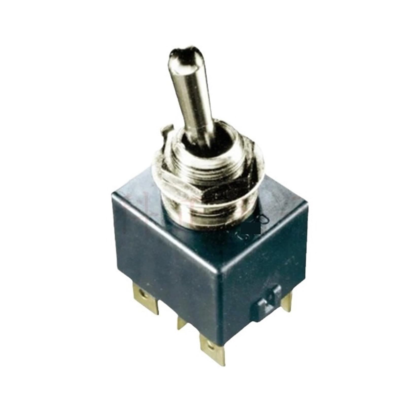 X psblty Toggle Switch T7-211K5 DPST ON-OFF-(ON) 16A 28V DC 115V AC IP68S Panel Mount Tab/Quick Connect