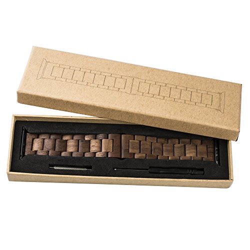 Kinobo Wooden Watch Band Walnut 38/40/41mm — view 7