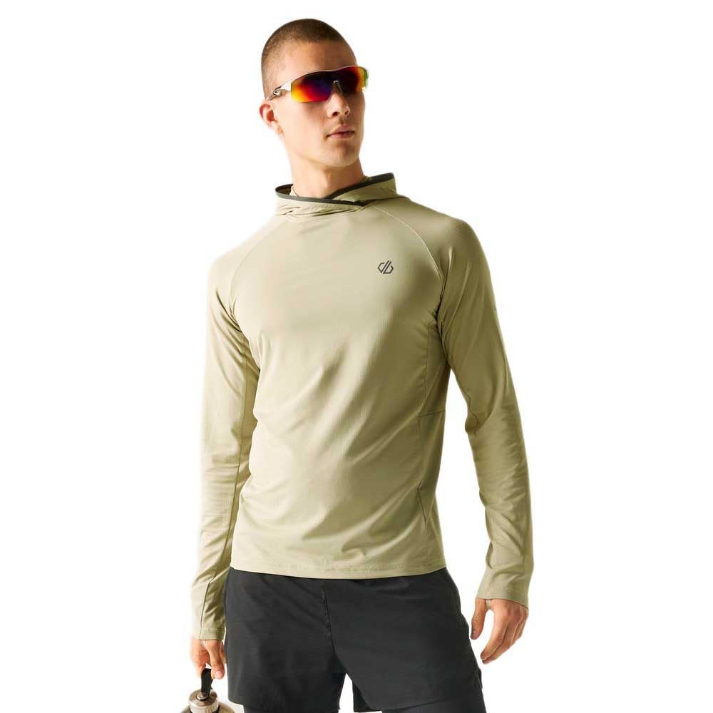 Dare2b Men's Sprint City Running Hoodie, Lightweight Quick Dry Gym Midlayer