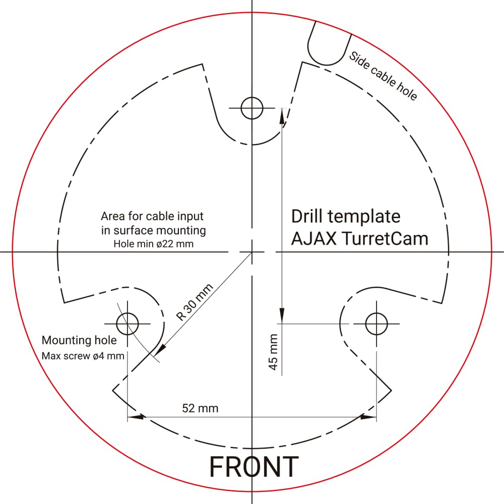 Ajax TurretCam 5MP 2.8mm 64923.197.WH1