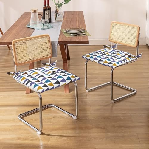 Cojines para silla de dibujos animados antideslizantes de 40x40 cm contra asientos duros 8