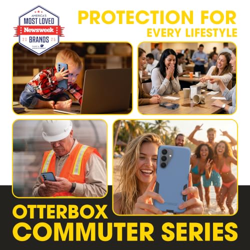 Image of OtterBox Samsung Galaxy S26 Plus - Commuter Magnetic Case - Coronet Night | 3X Military Drop Protection - Dual-Layer Design - Magnetic Fast Charge - Raised Edges - Port Covers
