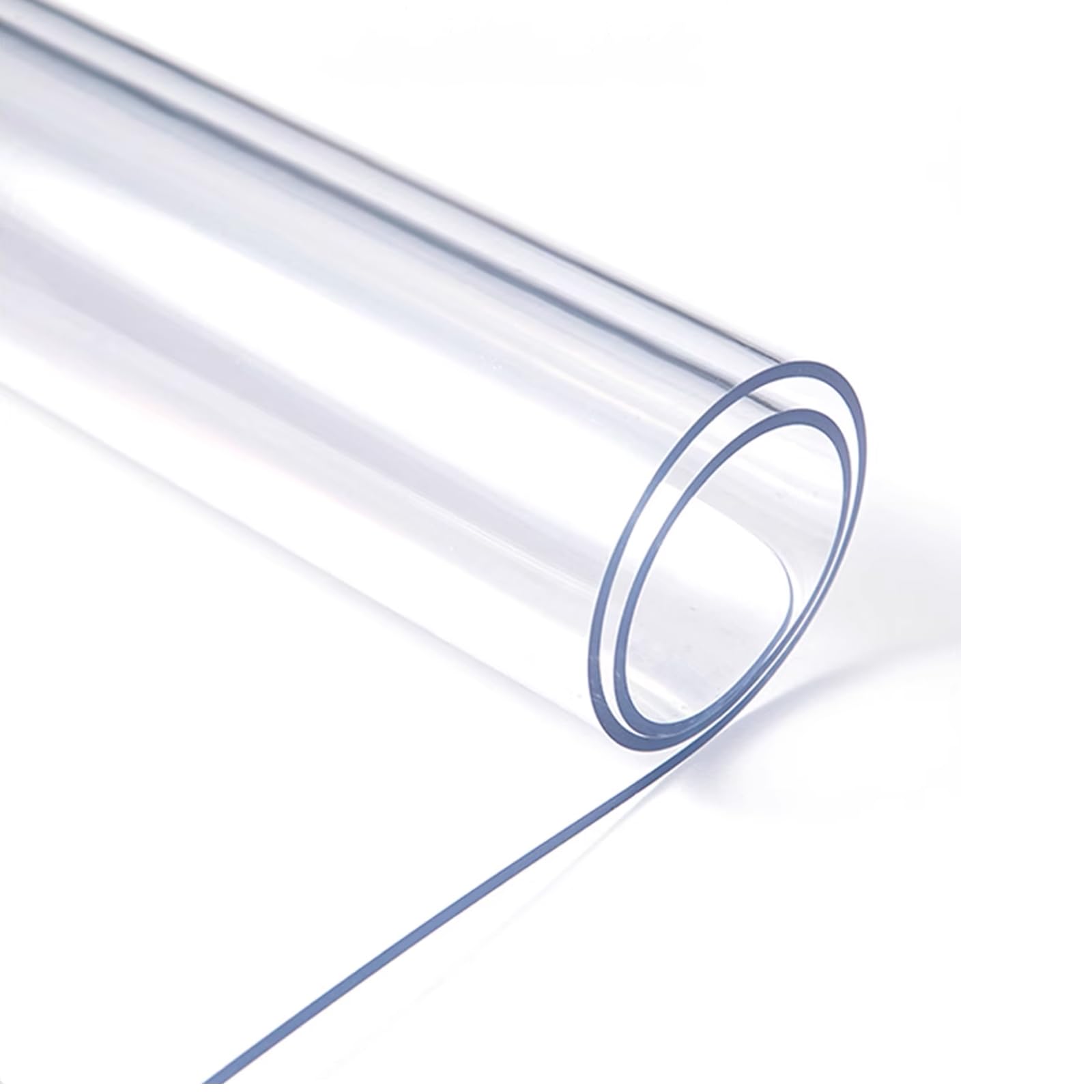 Flavyo Transparent Clear Table Protector, 1.0Mm Thick, Waterproof Pvc Tablecloth Protector, Wipeable Clear Plastic Tablecloth (70X120cm/28X47in)