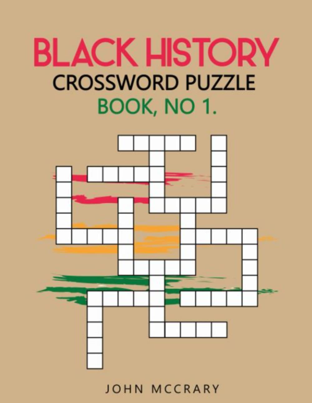 Black History Crossword Puzzle Book No 1 (Black History Crossword ...