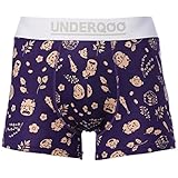 [アンダークー] ボクサーパンツ 節分総柄 5P メンズ パープル L