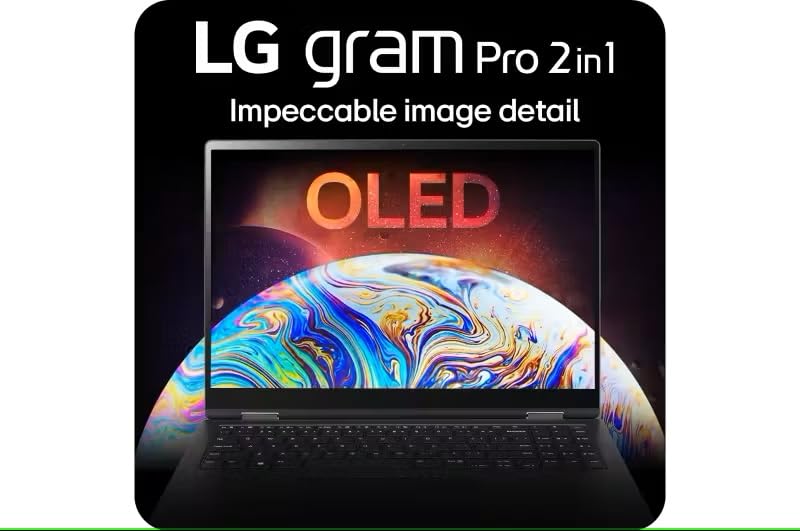 Amazon.com: LG Gram Pro 16 OLED 2-in-1 Business Laptop, WQXGA+
