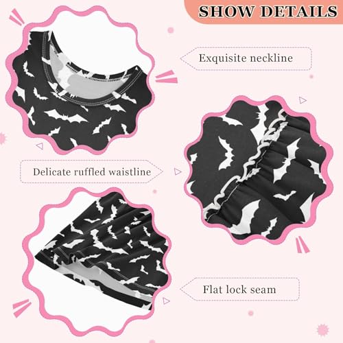 panksolu Girls Dress Sleeveless Cute Cats Cartoon Kitty Girl Casual Summer Dresses Girls Sundress for 2-8 Years3