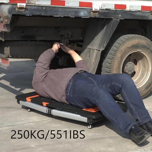 Piattaforma di lavoro multifunzionale in acciaio, design 4 in 1 per logistica, magazzino e autolavaggio, supporta fino a 250 kg