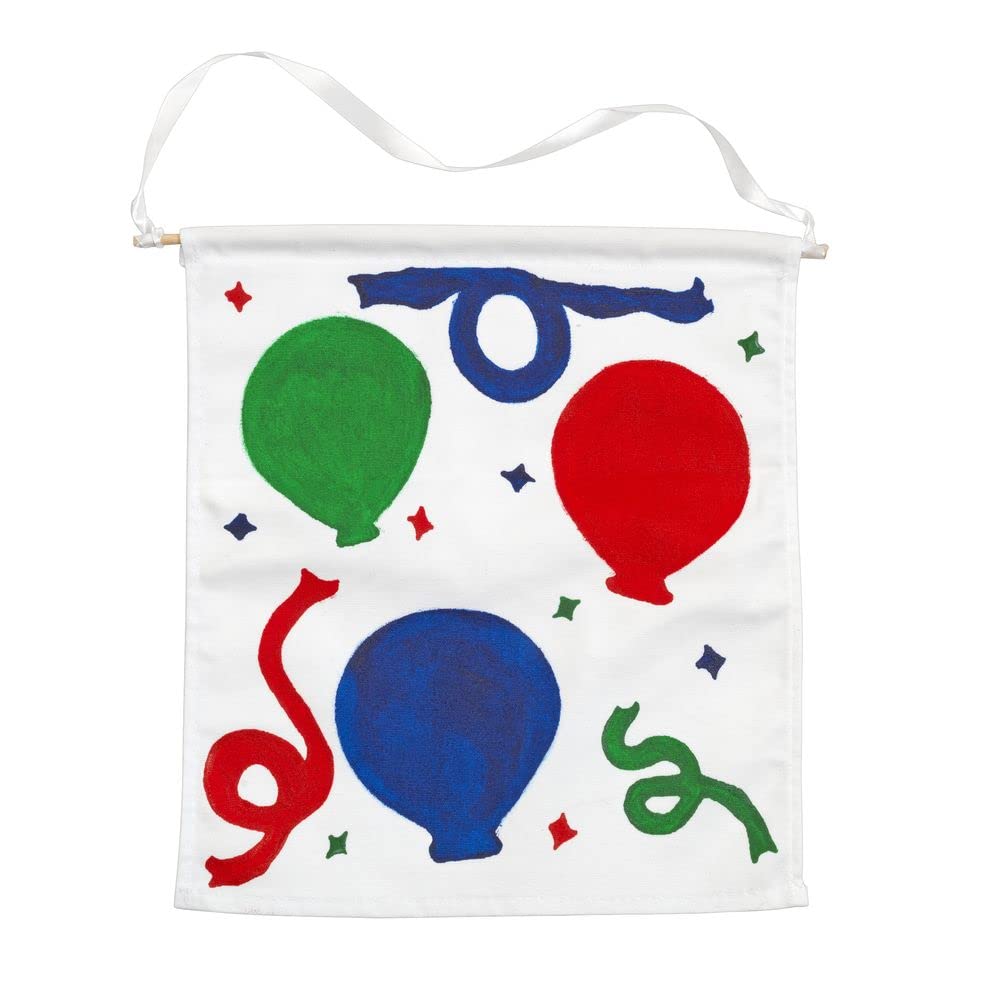 Colorations Fabric Paint, 3 Colors, Each 4oz, Red, Green, Blue, Thin Nozzle-Like applicator Tips That Make it Simple to Squeeze and use - Image 2