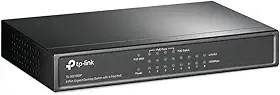 Switch 8 portas TP-LINK TL-SG1008P Gigabit C/4 Portas POE+ (Ver. 7.0)
