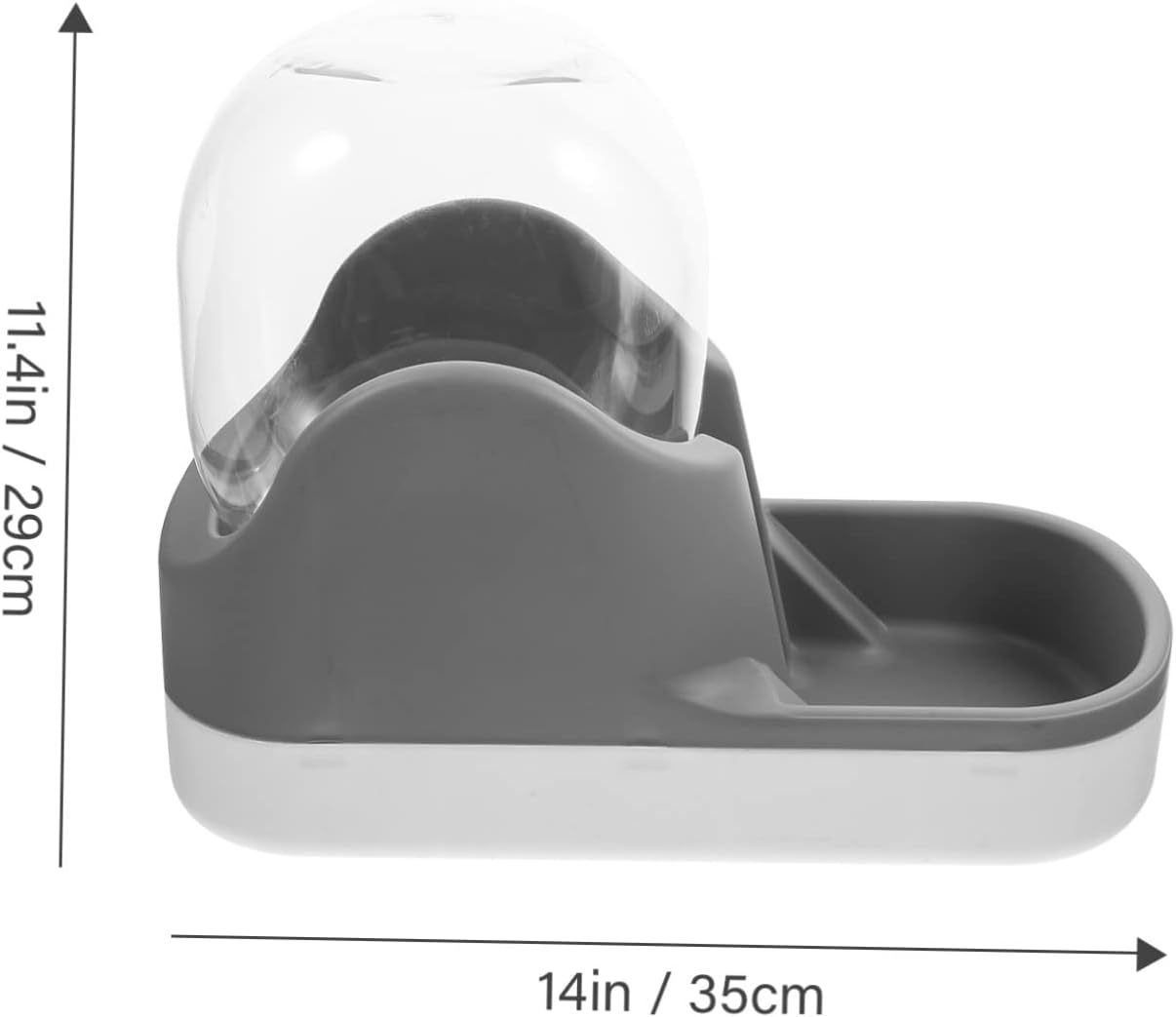 YARNOW Pet Water Fountain Cat Water Cat Drinking Automatic Gravity Feeder Dog Waterer Gravity Waterer for Dogs Pet Drinking Fountain Plastic