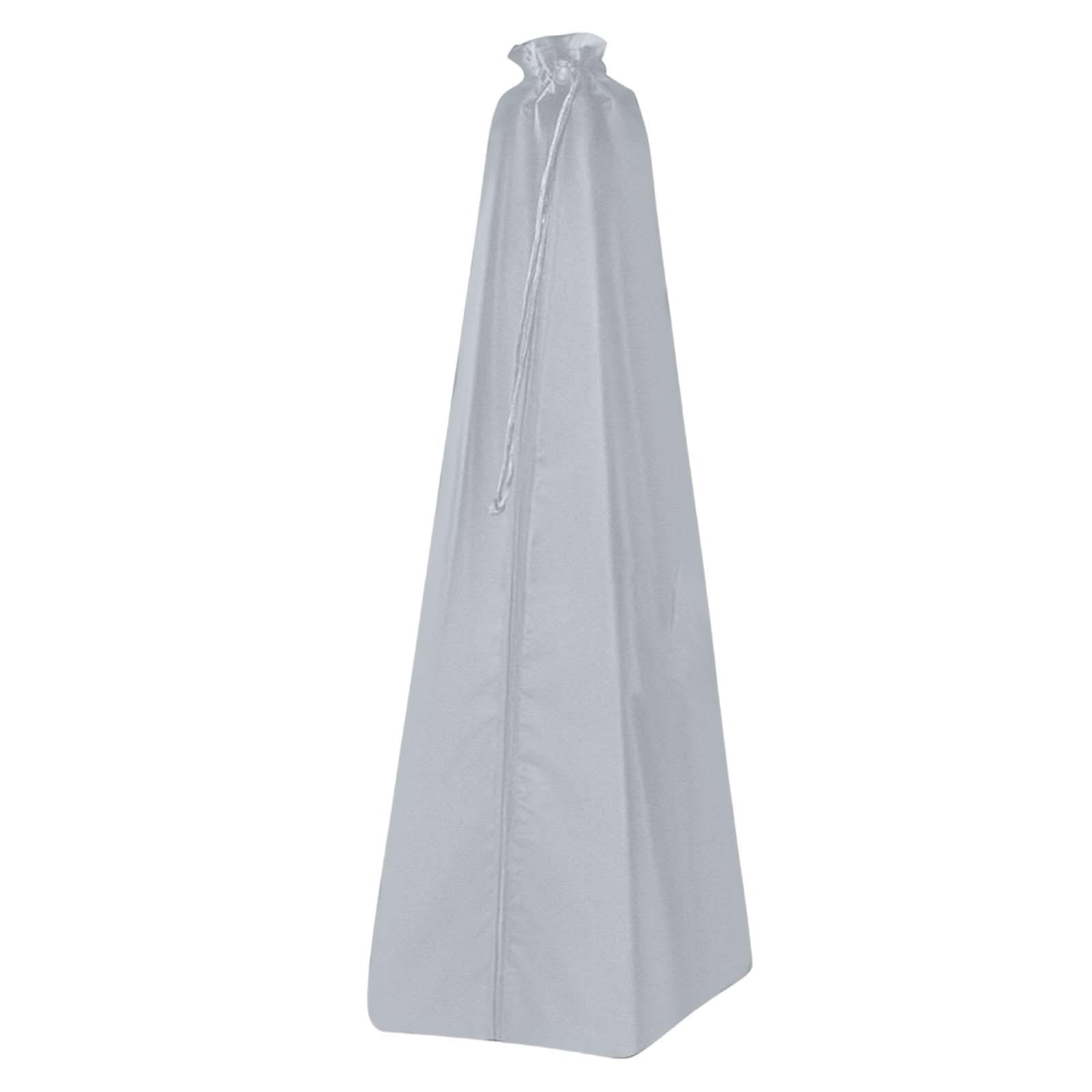 Sac de Rangement pour Aspirateur Domestique, Housse de Protection pour Aspirateur, Design à Cordon, étanche et Anti-poussière, Gris