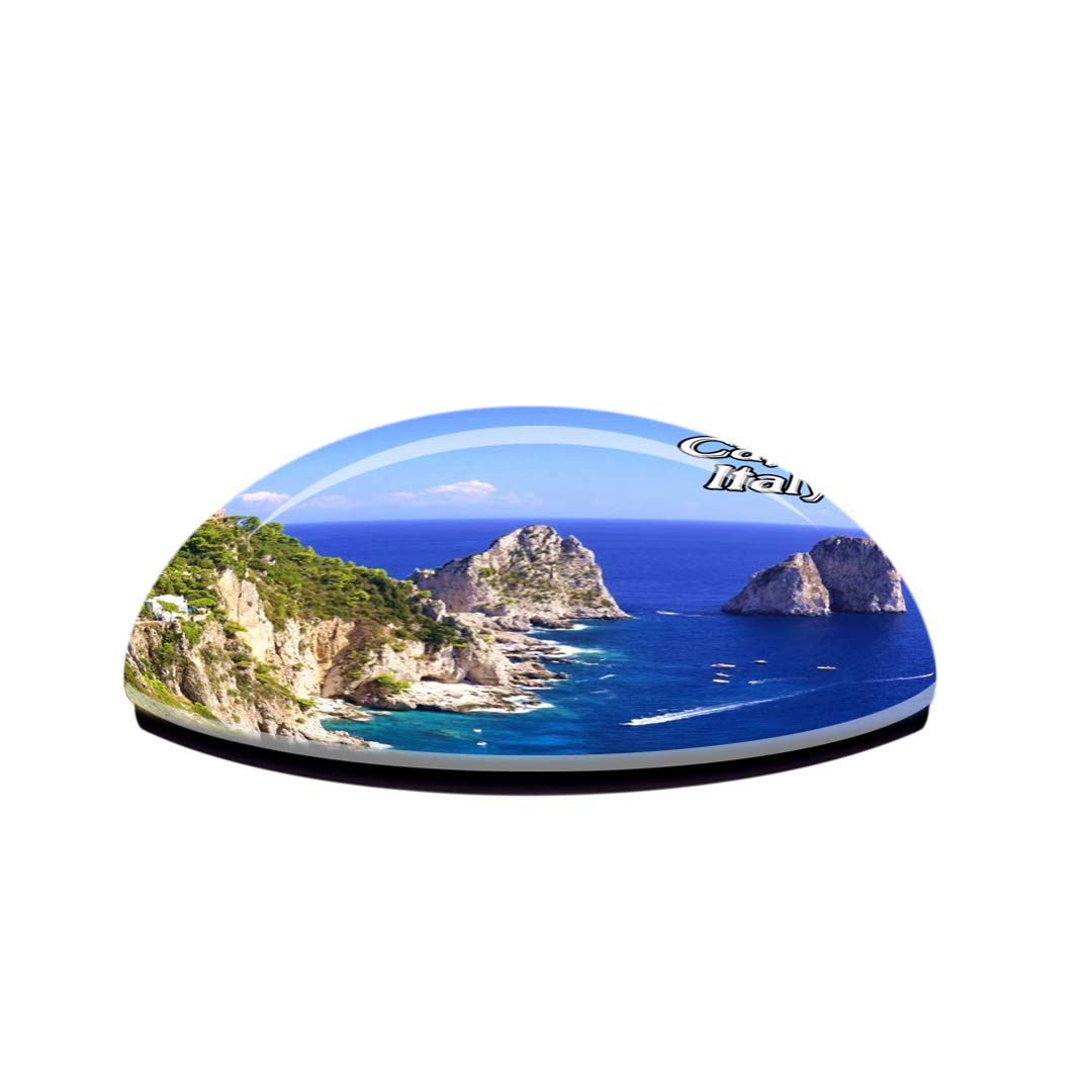Magnete Frigo 3D Monaco Costa Azzurra - Souvenir Turistico In Cristallo Con Effetto Ottico - Foto 3