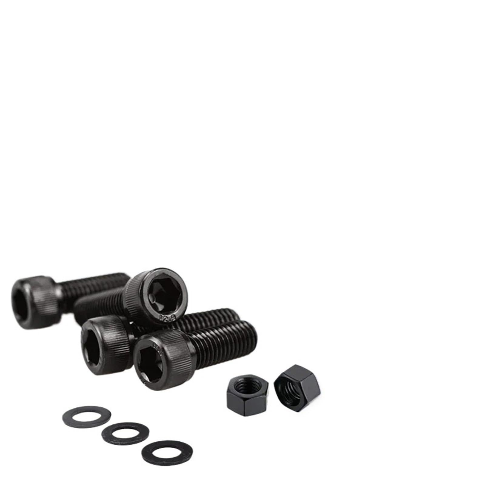 Bulloni E Dadi Kit dadi for viti a esagono incassato M2 M3 M4 M5 840 pezzi, set di bulloni metrici in acciaio legato con scatola e 4 chiavi esagonali