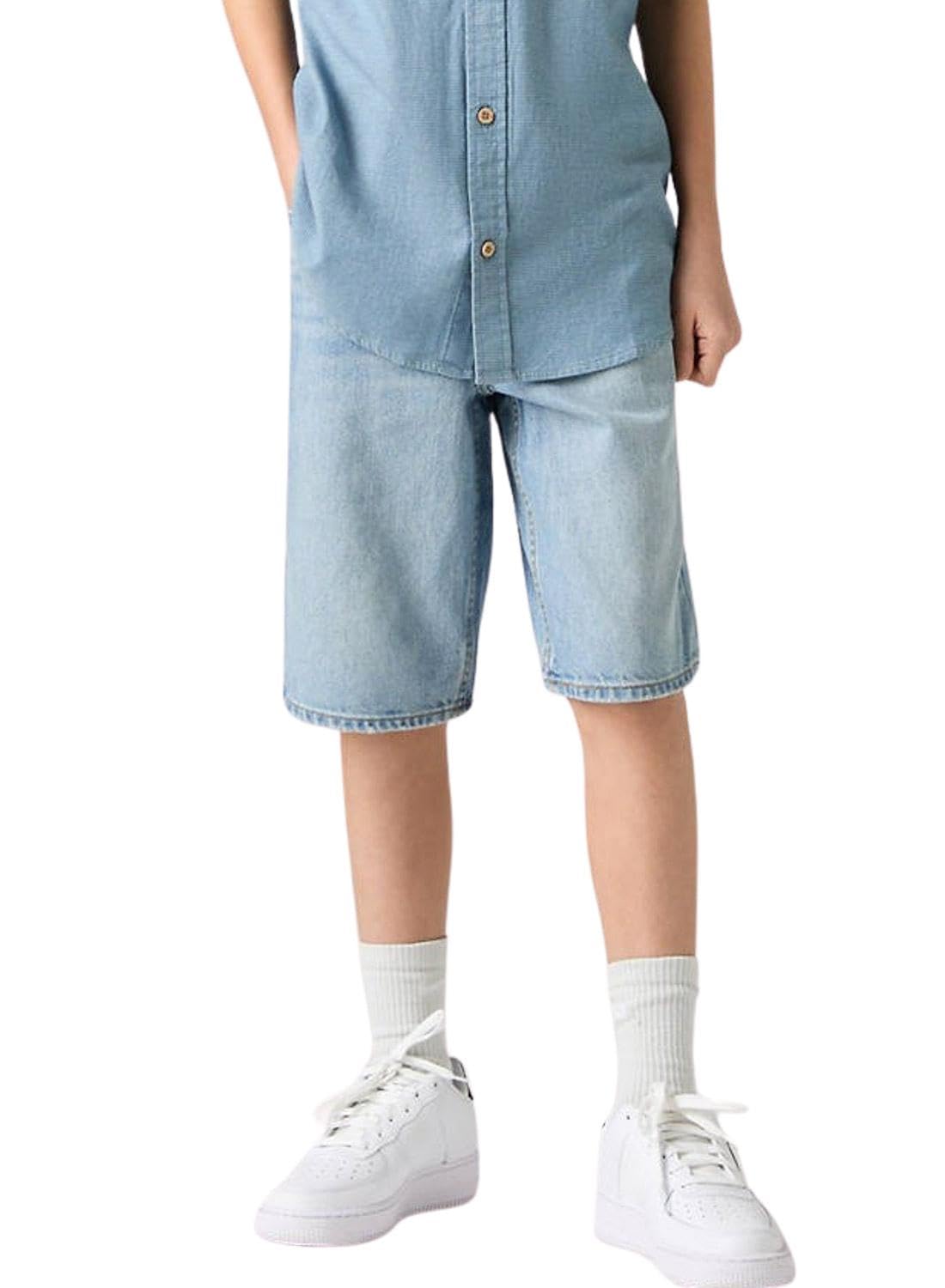 LEVIS Bermudas Denim Skate azul para niño 10 años