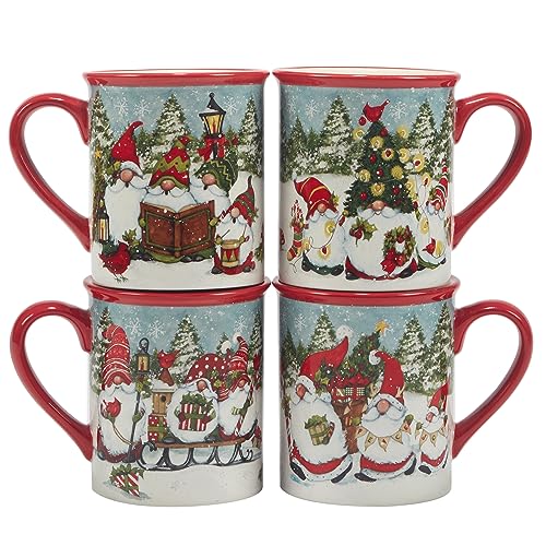Certified-International-Christmas-Gnomes-16-Piece-Dinnerware-Set-Service-for-4-Multicolor Certified International Christmas Gnomes 16 Piece Dinnerware Set Service for 4 Multicolor