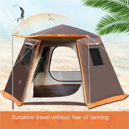 Carpa de campamento doble capa con estructura aluminio miniatura 4
