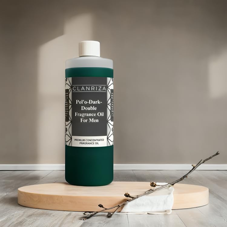 Pol'o-dark-double Fragrance Oil For Men – Fine Long-lasting Body Oil With Fine-quality Scented Oil By Our Interpretation – 10oz Bulk Size