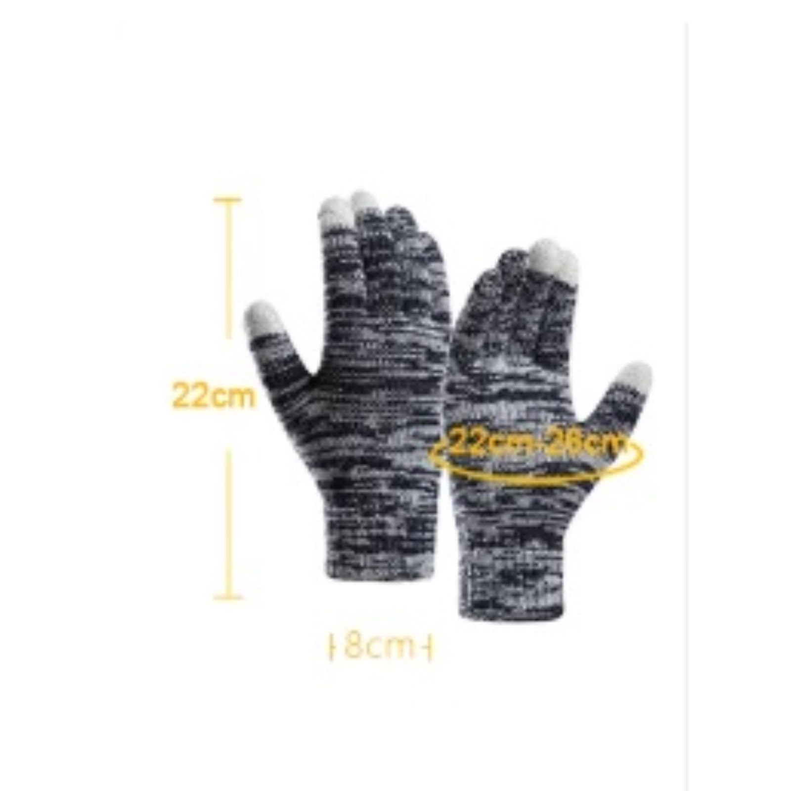 Set Cappello Sciarpa E Guanti Un Completo Invernale Composto Da Tre Pezzi: Cappello, Sciarpa E Guanti Morbido Termico