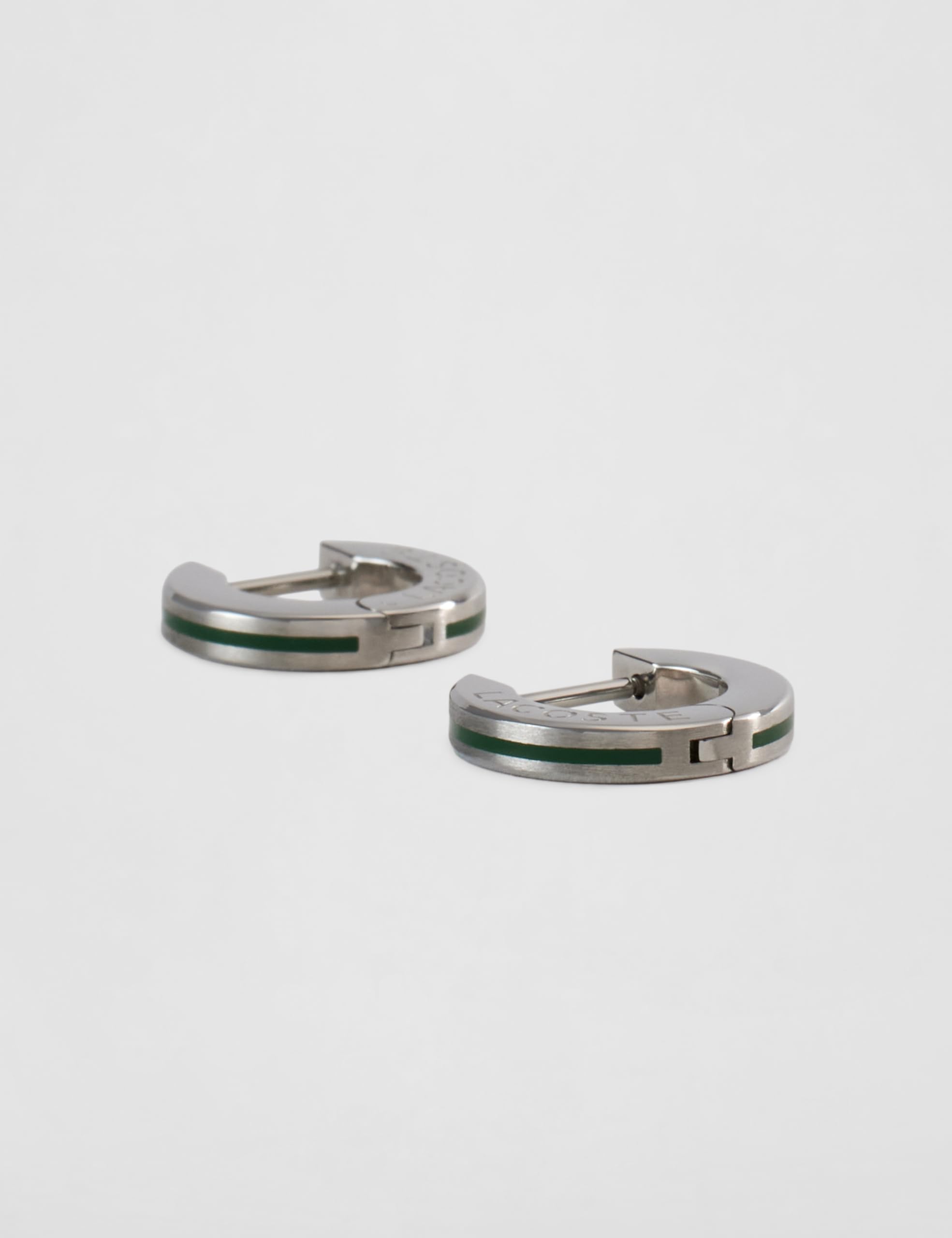 Lacoste Orecchini Hinge da Uomo Collezione LACOSTE BASELINE in Acciaio Inossidabile - 2040087