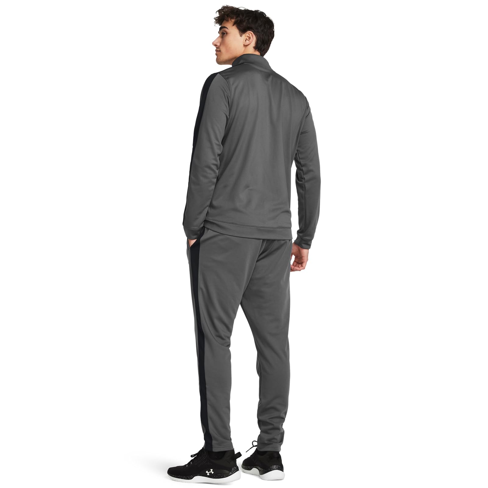 Under Armour Męski Dzianinowy Dres, Pitch Grey/Black