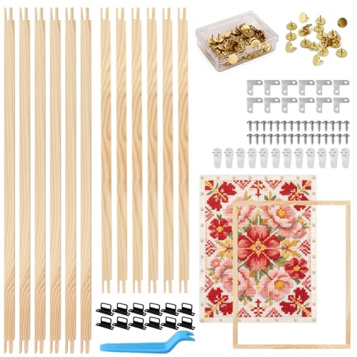 Kit de marcos de madera para lona con extractor que evita dañar tus lienzos 2