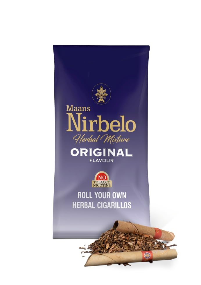 Amazon.com: Nirbelo Original Flavoured Roll Your Own Herbal Blend | Tobacco  and Nicotine Free