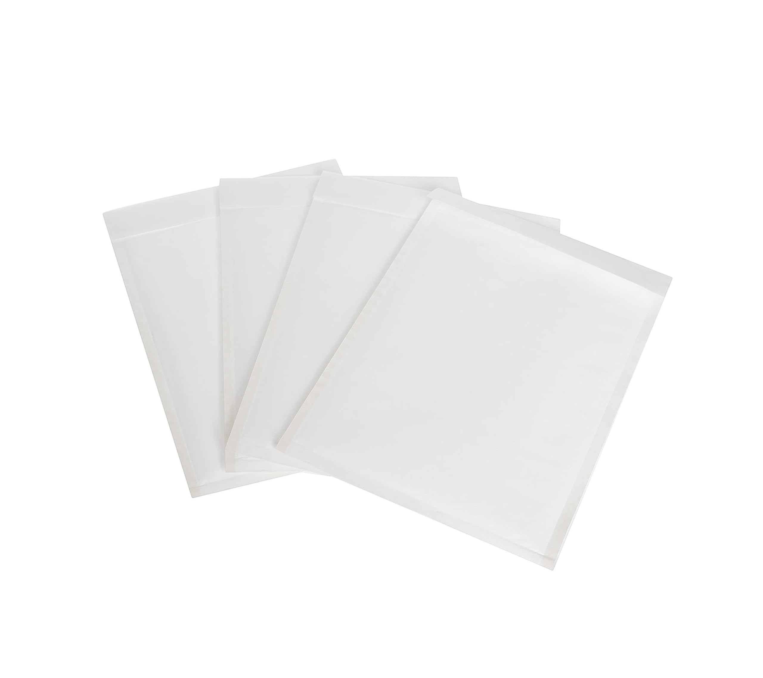 Jeco - Lot de 300 enveloppes à bulles d'air kraft blanches taille F/6 int. 220 x 340 mm pochettes matelassées d'expédition PRO