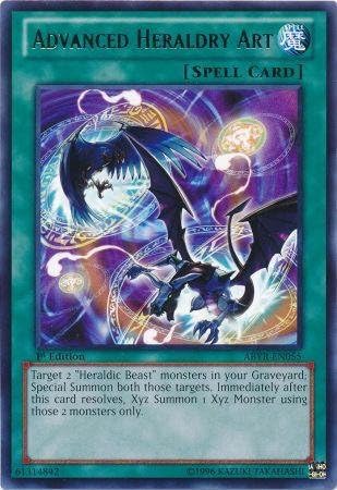 YU-GI-OH! - Arte Heráldica Avanzado (ABYR-EN055) - Abyss Rising - 1 Edición - Raro