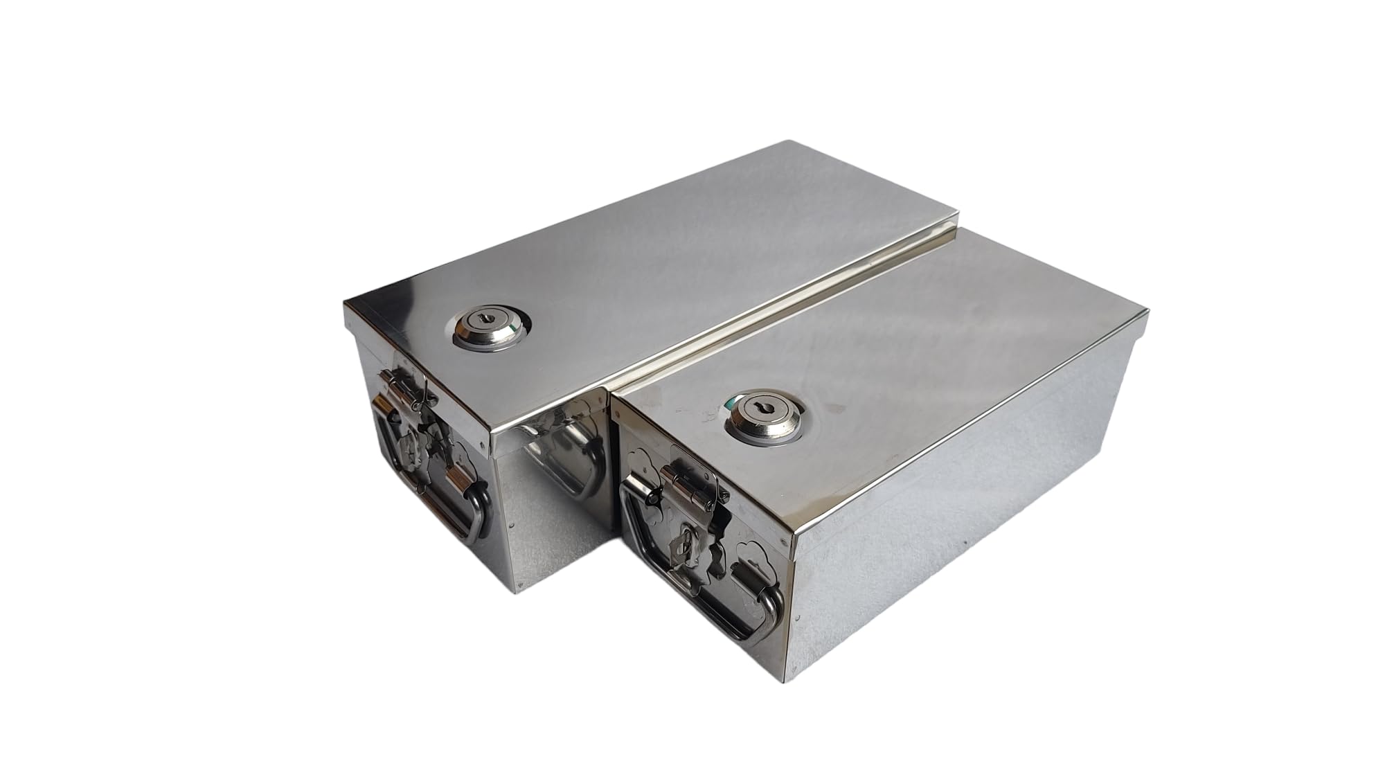 See full amazon price history chart for GvanyS Stainless Steel Locker Boxes Jewellery Boxes Cash Peti Set (Multi_Pack of 2) Size - 10 Inch, 12 Inch (With Pre fited Lock & 2 Key) GvanyS Stainless Steel Locker Boxes Jewellery Boxes Cash Peti Set (Multi_Pack of 2) Size - 10 Inch, 12 Inch (With Pre fited Lock & 2 Key) (B0C3XVL7XB) Amazon Price History, Amazon Price Tracker