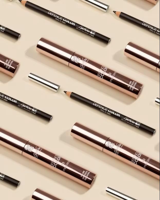 BioNike Defence Color - Mascara 3D + Matita Kohl&Kajal, Special Set Make Up Occhi, Dona Ciglia Volumizzate e uno Sguardo Intenso, Nero