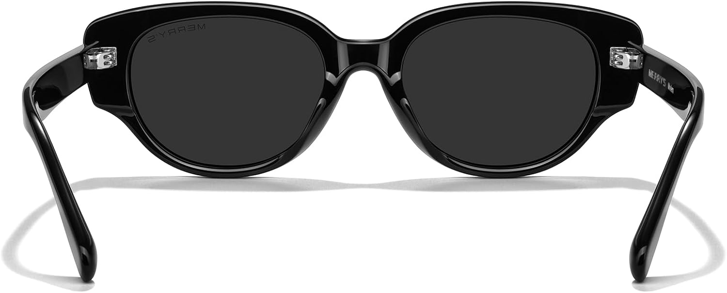 MERRY'S Modern Women Acetate Retro Narrow Pointy Cat Eye PolarizedUV400 Sunglasses S6194 - Image 4