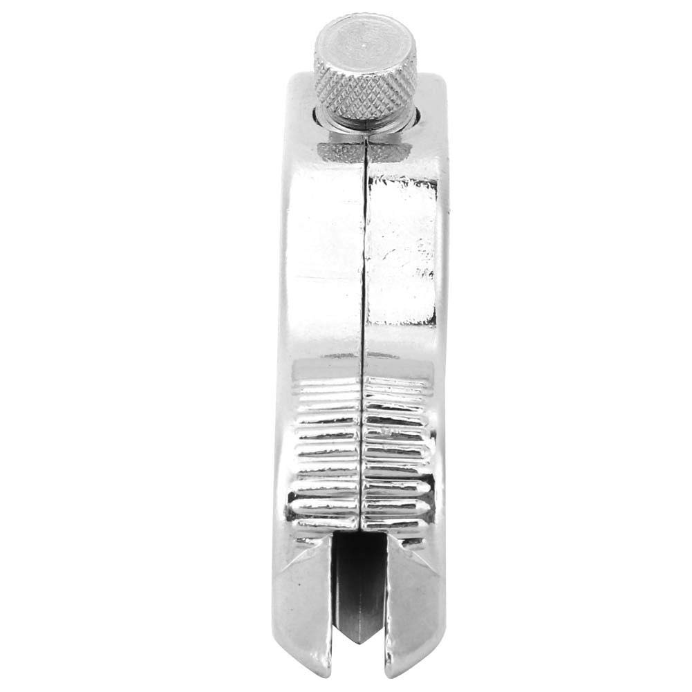 Sgorbia A V In Metallo Per Pelletteria: Utensile Regolabile Per Pieghe E Angoli, Artigianato Pelle - 3