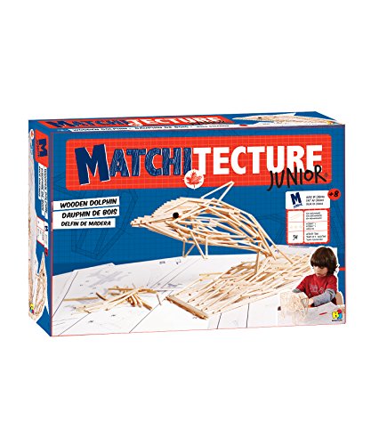Dolphin Matchitecture junior Matchstick Modèle Craft Kit Age 8 plus Cover