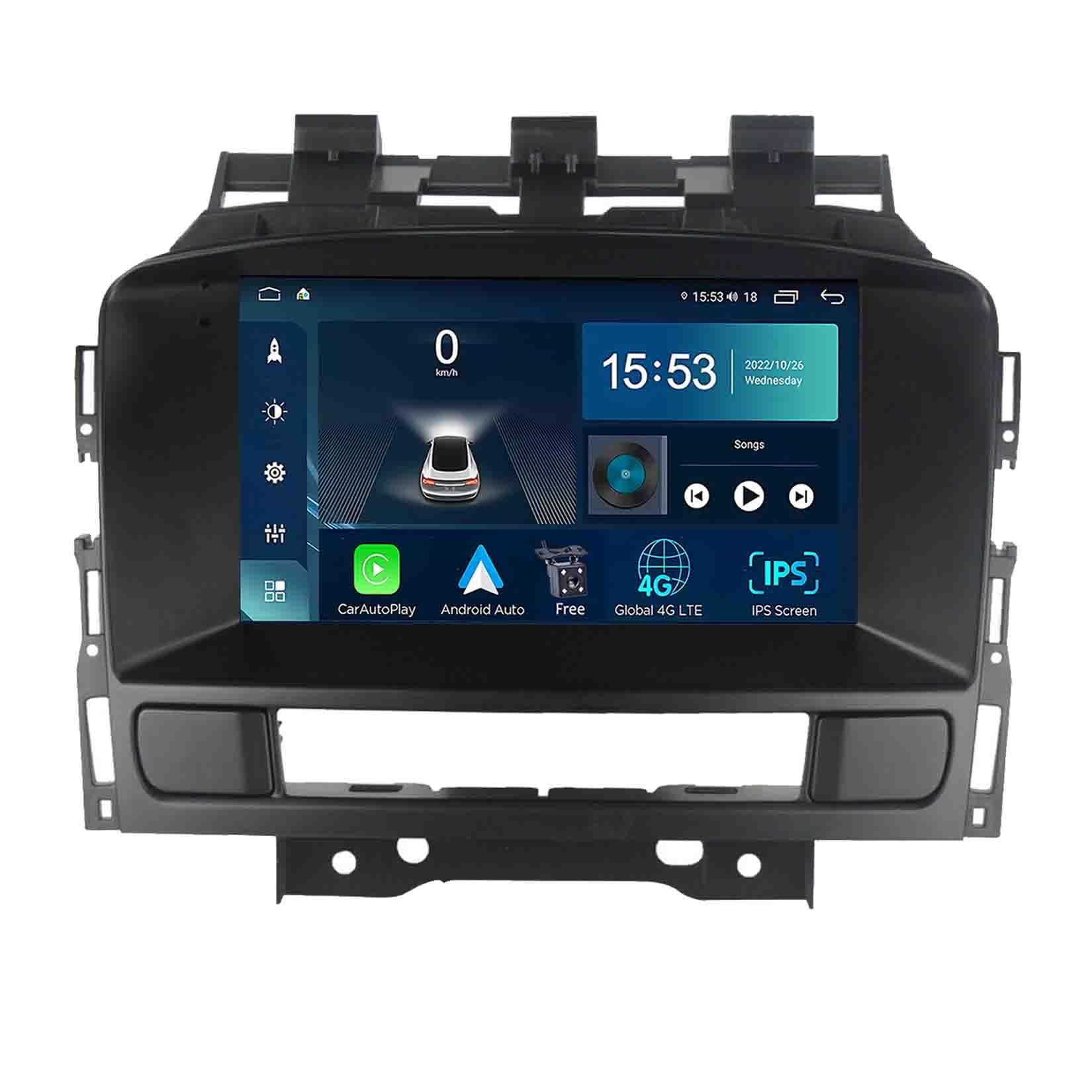Radio Android 14 Para Opel Astra J 2010-2014 – 9.7 Pulgadas, CarPlay, GPS, WiFi, 4+64GB