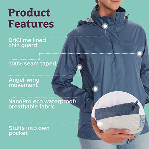 Image of MARMOT Women's PreCip Lightweight Waterproof Rain Jacket