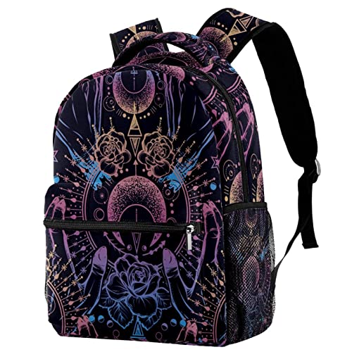 Sac à dos d'astrologie confortable pour soulager le dos des écoliers