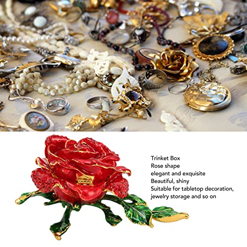 Boîte à bijoux rose sur votre coiffeuse pour ranger vos bagues