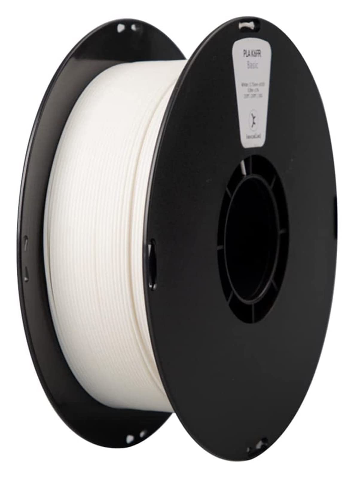 3D printing filament,Printer Consumables PLA K6FR Filament 1.75mm, High Toughness 3D Printer Filament, Flame Retardant Material, 1kg Spool Fit Most FDM Printer ( Color : White , Size : 2.85mm )