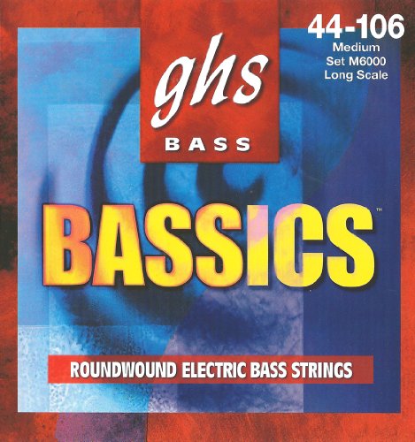 GHS Strings M6000 4-String Bassics