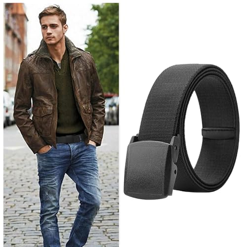 Nylon Web Belt Adjustable Nylon Canvas Fabric Golf Outdoor Belt