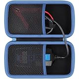 （ケースのみ）TOPDON BT200 車用バッテリーテスター 12V/24V バッテリーチェッカー バッテリー診断機 battery tester専用収納ケース，ブラック-Khanka