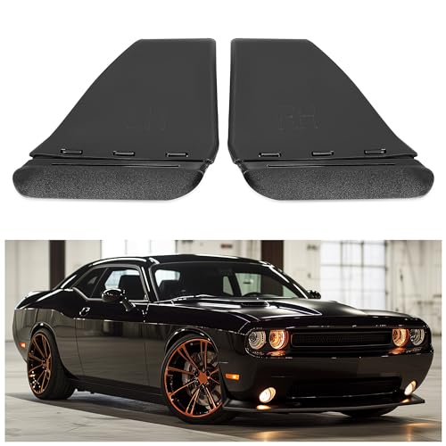 KUAFU Pair Hood Scoop Vent Compatible with 2008-2014 Dodge Challenger R/T SRT Replace for Part Number 55399338AB 55399339AB Left & Right